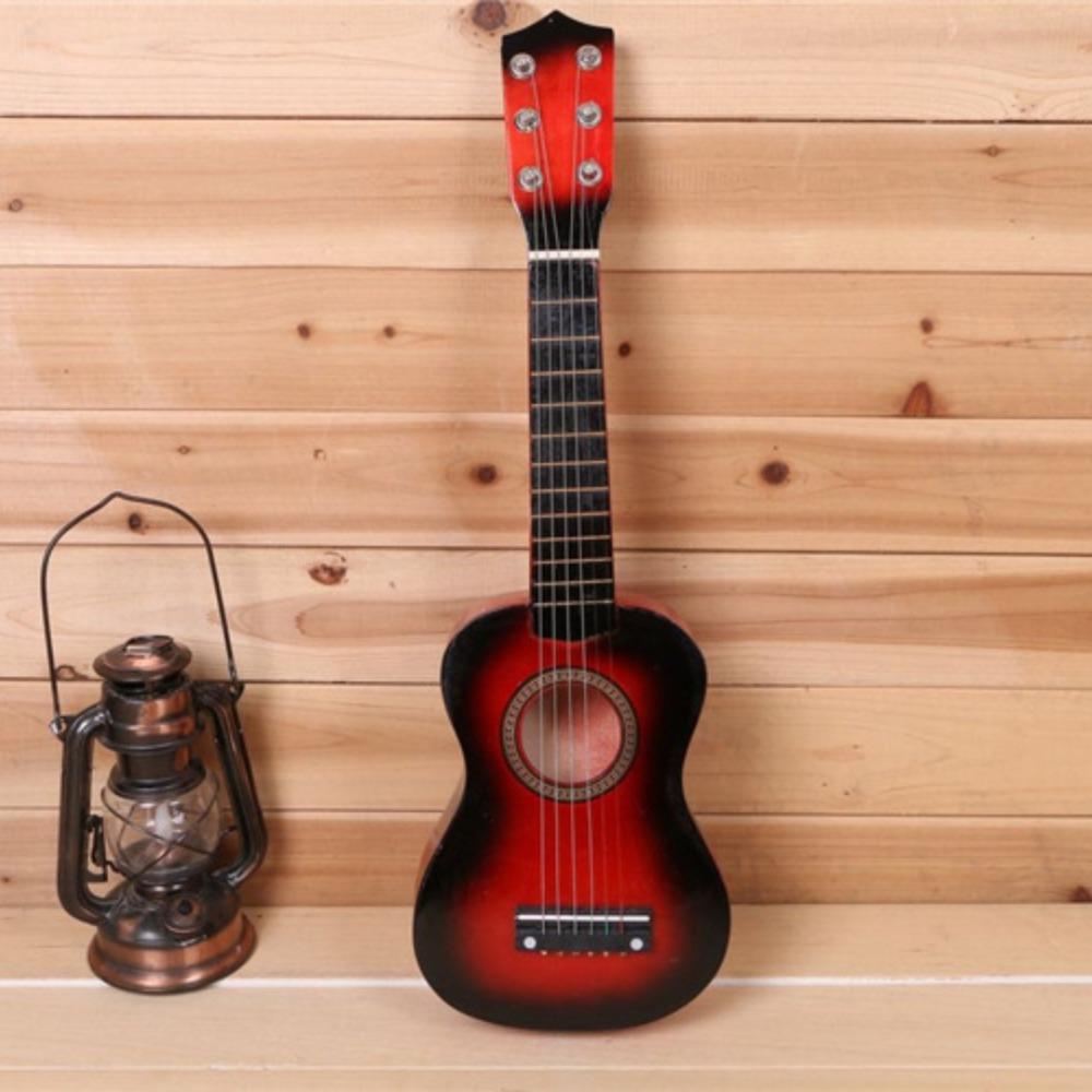 Детская гитара из массива дерева Классический музыкальный инструмент Игрушка Игра Деятельность