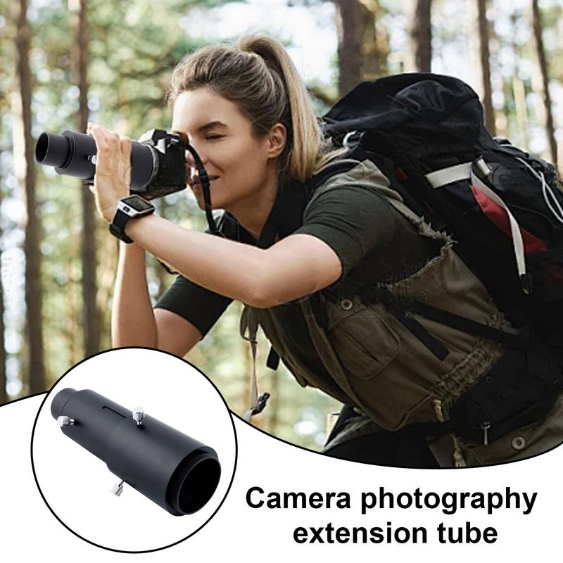 Camera Adapter For Telescope 1.25-Inch Astronomical Telescope Extension Tube M42x0.75 Thread Camera Photography Adapter
