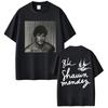 Rapper Shawn Mendes Tour 2025 Album Graphic T-Shirt Men Women Clothing Fashion Pop Music Shirt Vintage Oversized Cotton T Shirts