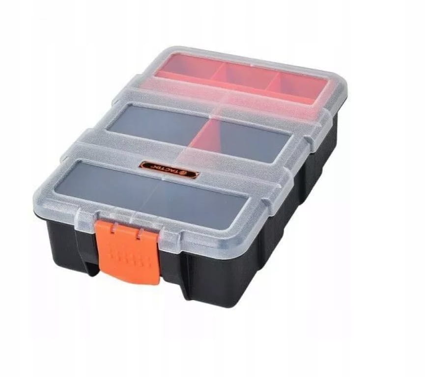 4-in-1 Plastic Workshop Organizer Set with 4 Latch Containers