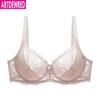Artdewred Lace Perspective Brassiere Women Sexy Lingerie Underwire Floral Bralette Plus Size Bras