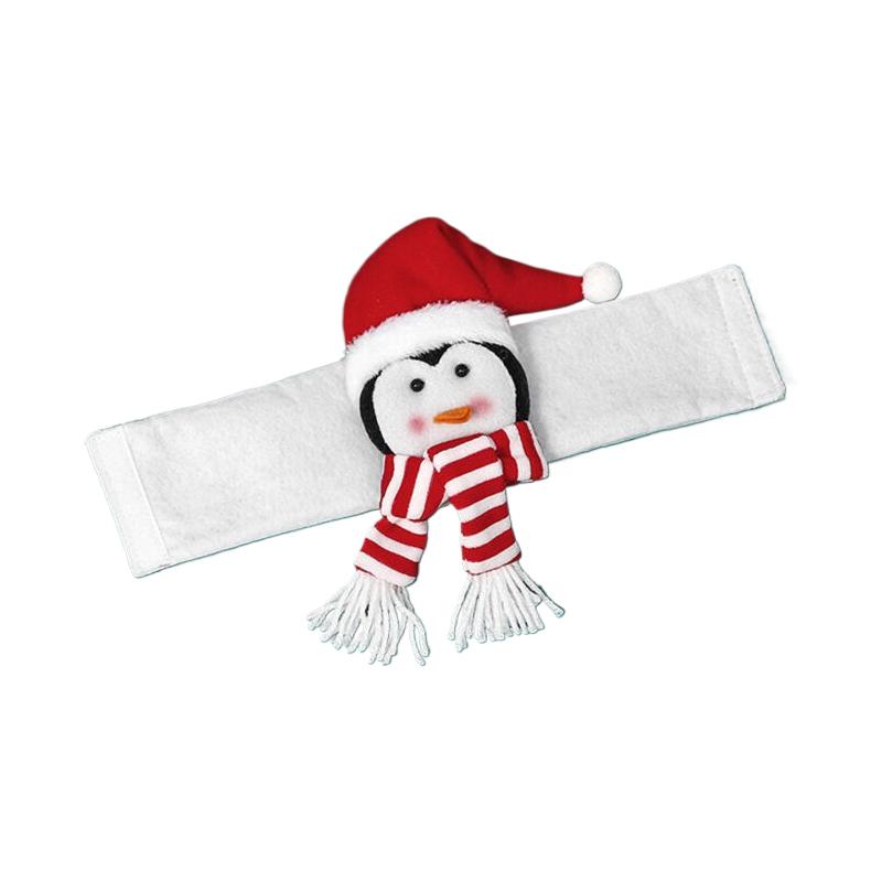 Рождественский мультяшный зажим для штор Пингвин Дед Мороз Снеговик Лось Держатель для штор Рождественский декор для дома Рождественские аксессуары для штор