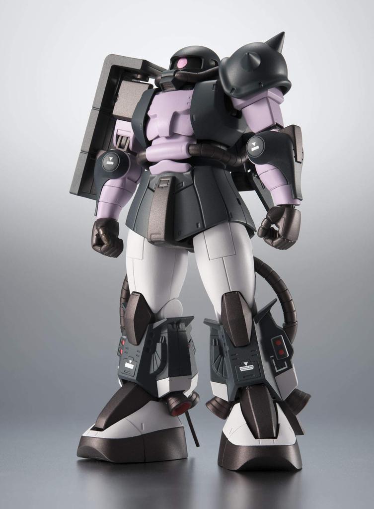 TAMASHII NATIONS ROBOT Spirits Mobile Suit Gundam High Mobility Type Zaku II Triple 125mm Painted Movable Figure [SIDE MS] MS-06R-1A Ver. A.N.I.M.E.