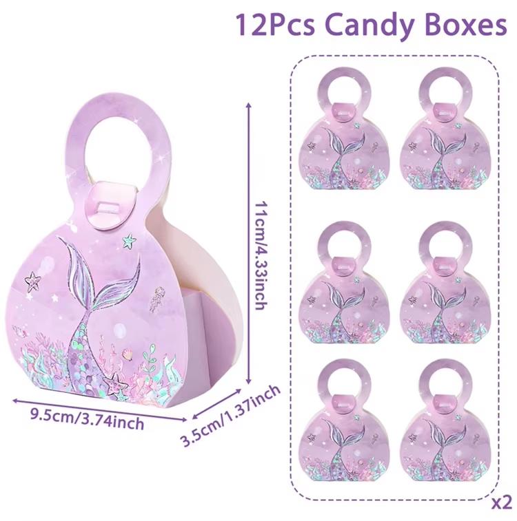 Одноразовая посуда в стиле русалки Декор для вечеринки по случаю дня рождения в стиле русалки Детский детский праздник для девочек Вечеринка под морем Свадебные принадлежности для вечеринок