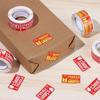 250Pcs/Roll Care for Goods Fragile Warning Label Stickers Fragile Roll Sticker  Fast Drop Shipping