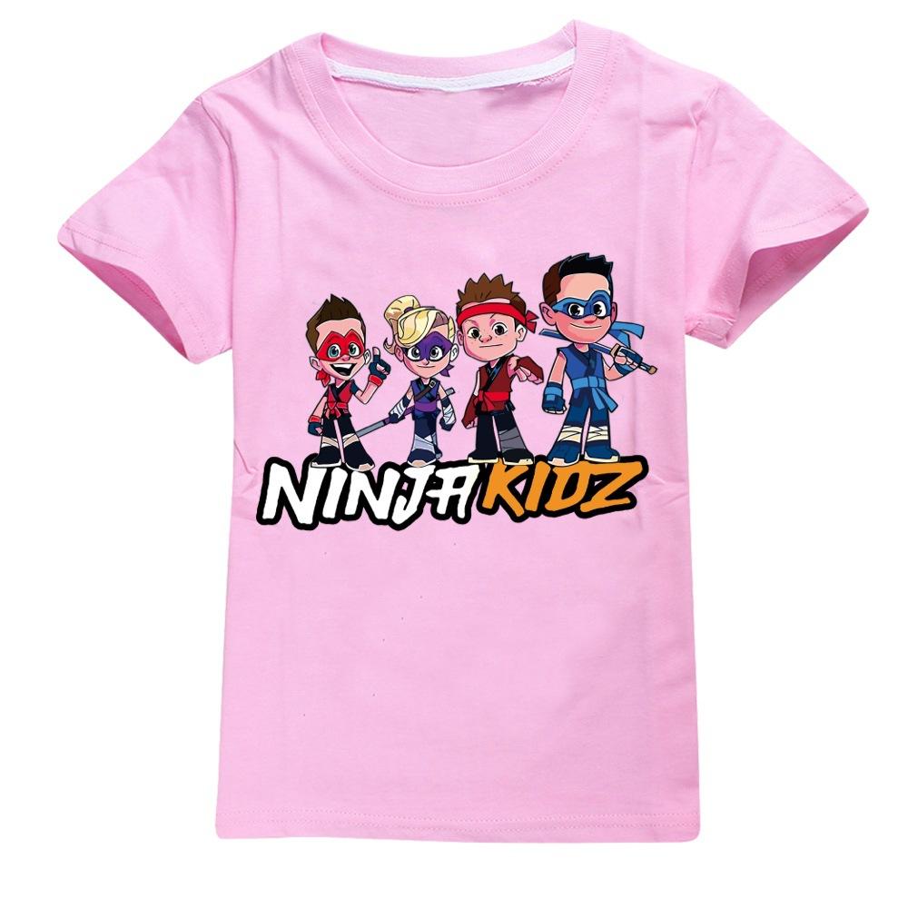 SPY NINJA Летние хлопковые футболки Одежда для девочек Детский косплей Топ Футболка с коротким рукавом для мальчиков Футболка Костюмы Каваи Рождественская футболка