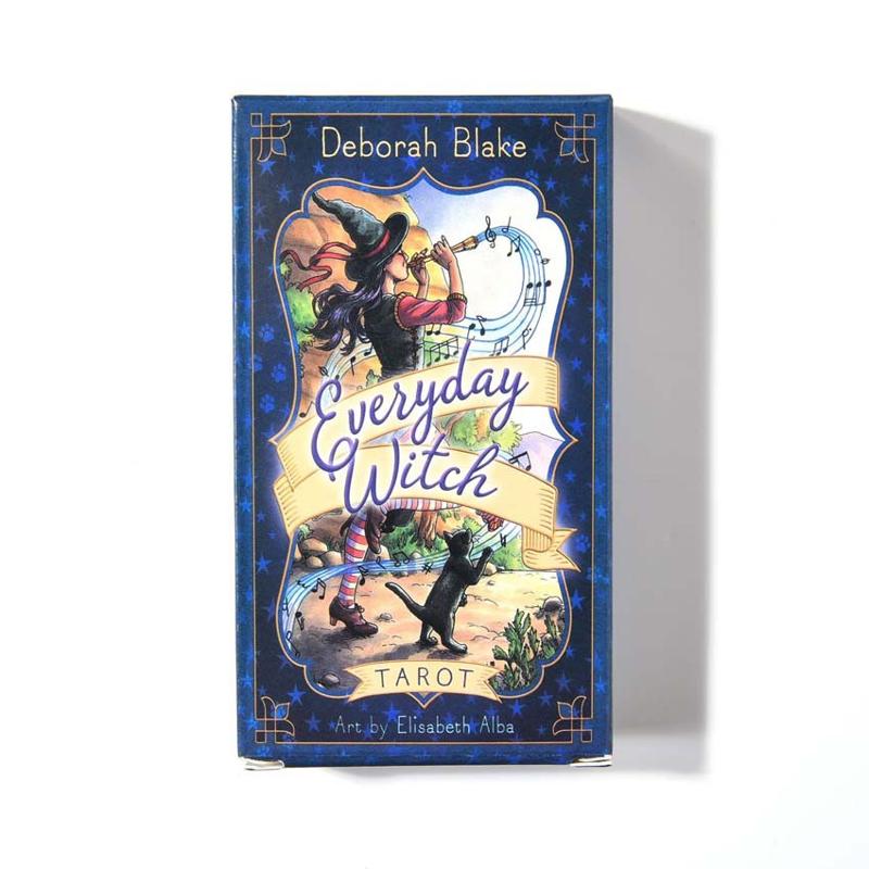 Everyday Witch Tarot Cards Deck Oracle for Family Party Deck Cards Games