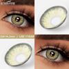 Eyeshare KING Series Dark Blue Colored Contact Lenses for Eyes Fashion Natural Yearly Lens 14.2mm 2pcs/pair