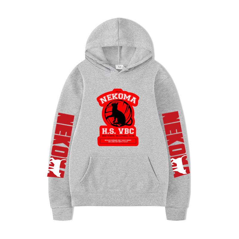 Autumn And Winter, Anime Characters, Printed Long-Sleeved Loose Casual Hooded Jumper, Couple Sweater