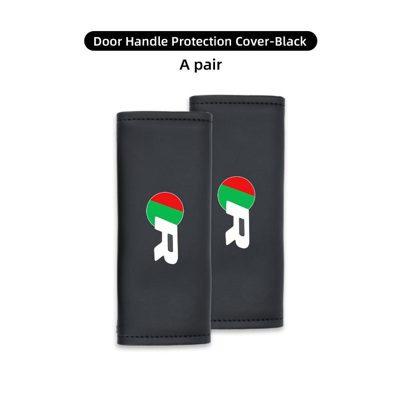 Car Door Inner Handle Protective Cover Non-slip Anti-Wear Protection Case For Jaguar XF XJ XE XK S-Type F-Type X-Type F-Pace ZZ6