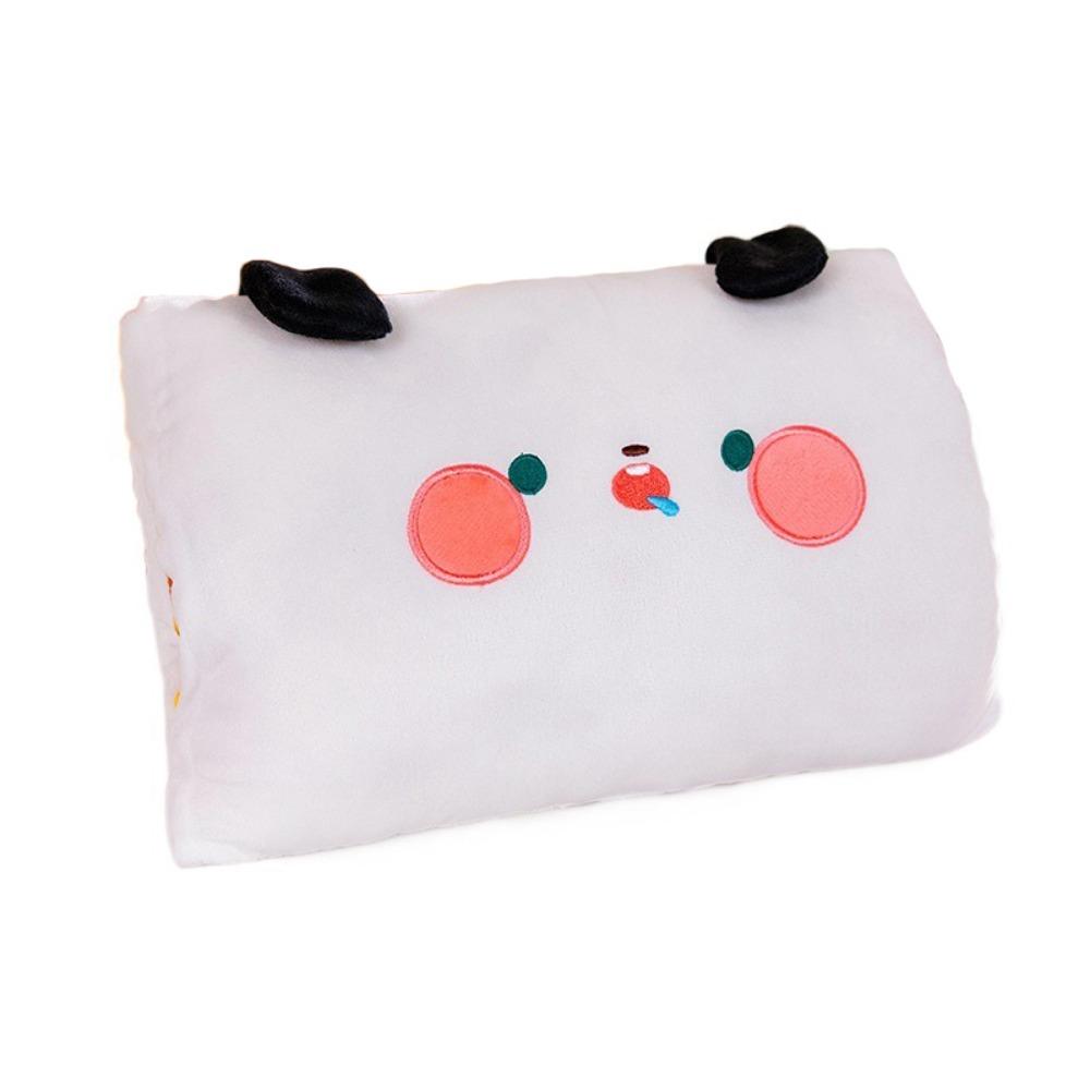 Мультяшная плюшевая подушка Kawaii, милая плюшевая игрушка, милая офисная подушка для сна, детская игрушка-варежка