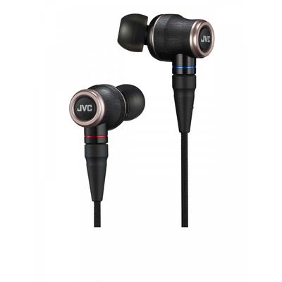 Наушники-вкладыши серии JVC HA-FW01 CLASS-S WOOD с кабелем для замены, совместимые с источником звука высокого разрешения