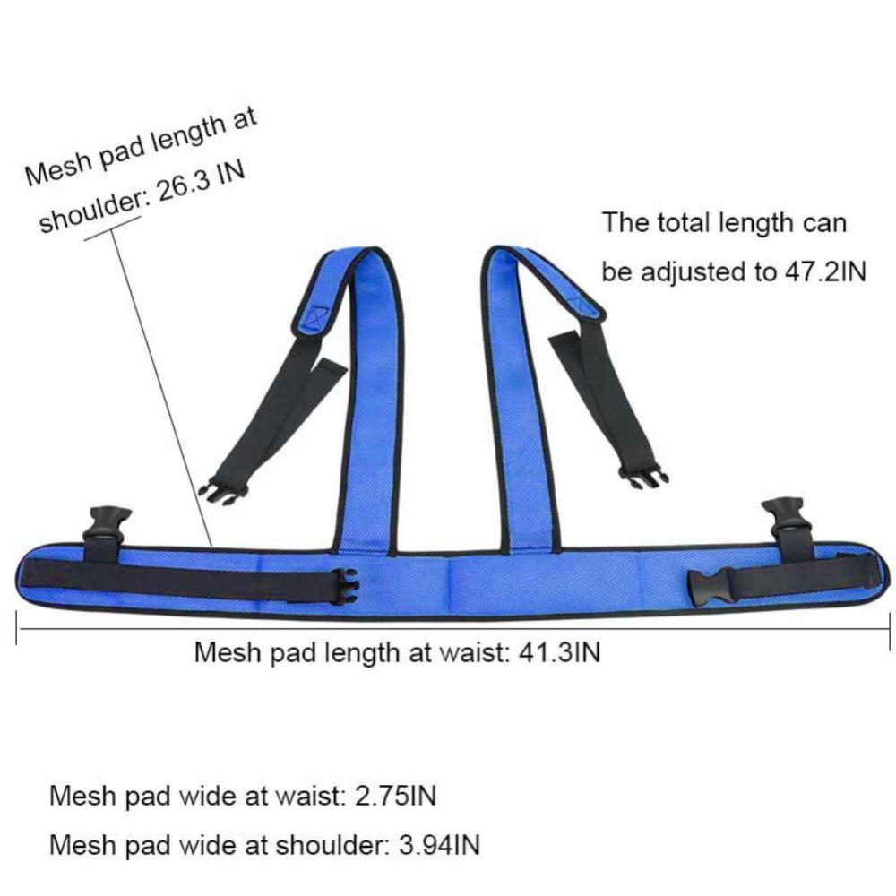 Ремень безопасности для инвалидной коляски, жилет для поддержки туловища для пожилых людей с ограниченными возможностями