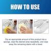 Multi-Functional White Shoe Cleaner - Deep Cleaning, Brightening & Protective Film for Sneakers & Casual Shoes - Gentle, Effective, Easy to Use for Lo