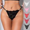 Women's Panties Lace Low Waist Sexy Thong Underwear Solid Color Briefs Bikini G-String Ladies Lingerie
