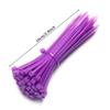 3x100mm Hand Tool Cord Strap Line Finishing Bundled Nylon Wire Zip Cable Ties