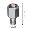 Motorcycle Mirror Adapter 4pcs Screw Conversion Adapter for M8/M10 Motorcycle Mirror Height Adjustable High