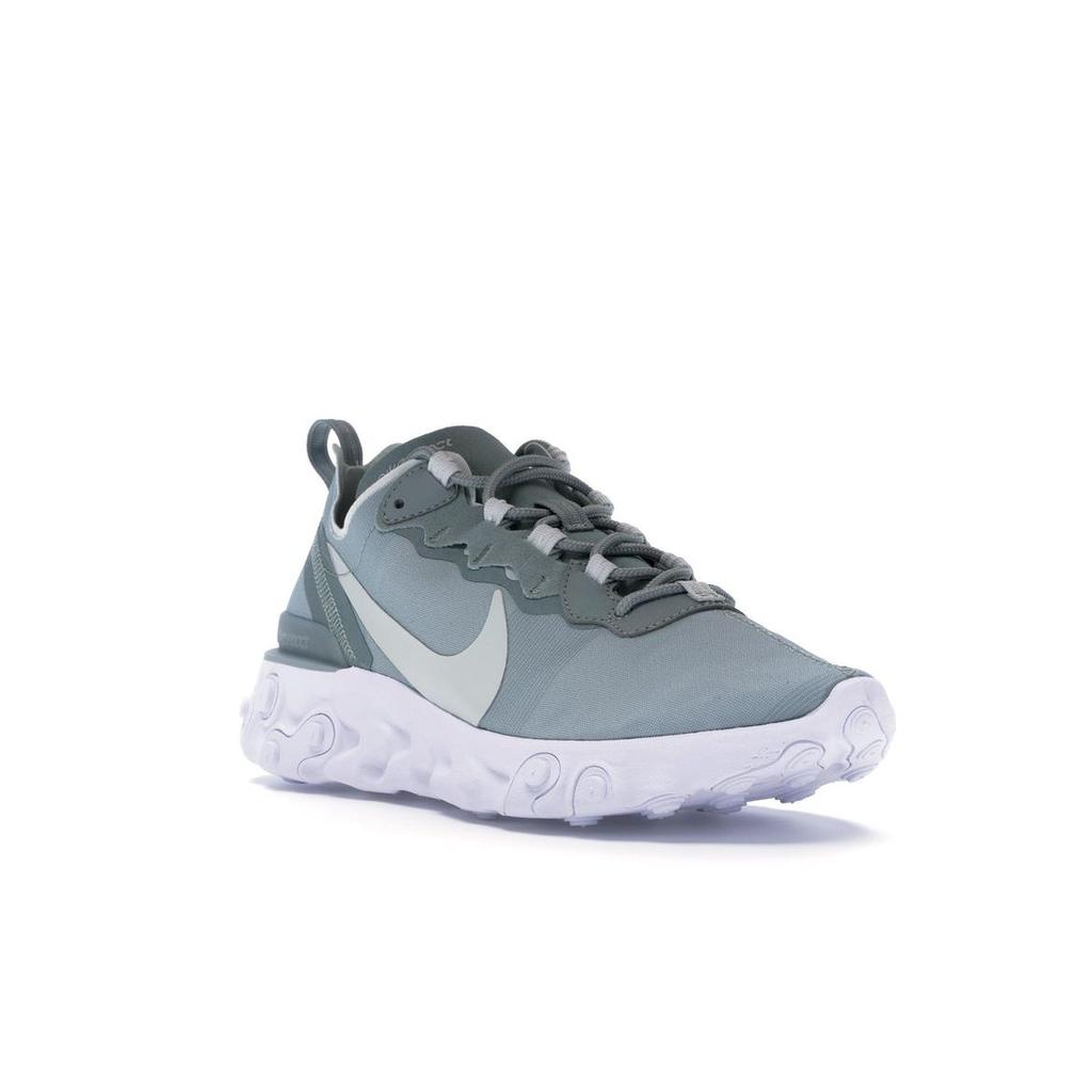Nike React Element 55 Mica Green Женские кроссовки Бело-Светло-Серебристый BQ2728-300