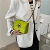 Fashion Small Bag Women's 2025 New Simple Chain Messenger Bag Casual Simple Shoulder Small Square Bag