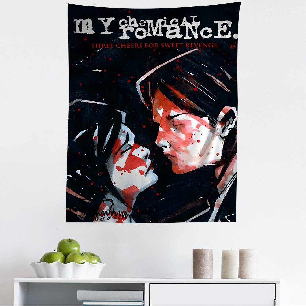 Группа My CChemical RRomance Цветной Гобелен Настенный Бохо Настенные Гобелены Мандала Настенные Полотна