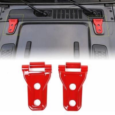 2 шт. крышка петли капота автомобиля отделка черная ABS для Jeep Wrangler JL 2018 2019 2020 2024 2024 2024 автомобильные аксессуары