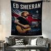 Ed Sheeran Wall Tapestry Aesthetic Wall Hanging Printed Fabric Blanket Decorative Tapestries for Bedroom Living Room Home Decor