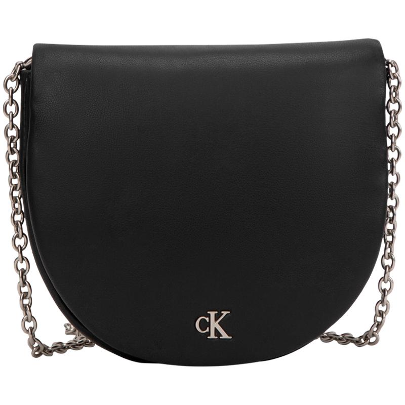 New CALVIN KLEIN Synthetic Material Crossbody Bags Women's Space Black DP1705-001