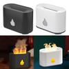 Flame Essential Oil Diffuser Air Humidifier with Colorful Light 16x8x10.6cm USB