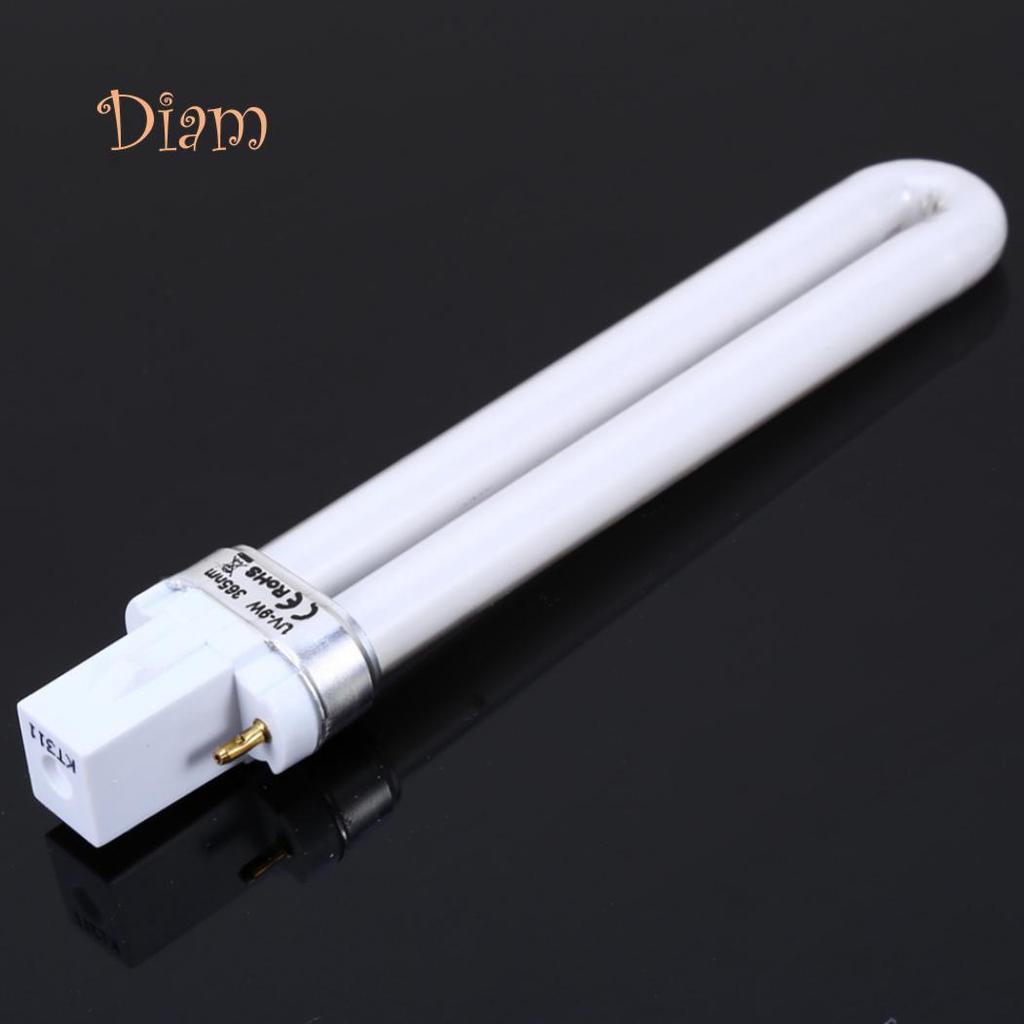 Vodkas Replacement U-shape 9W UV LED Nail Dryer Lamp Light Tube for Manicure Machine