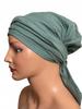 Lara 022 Women' Turban Made of Muslin Shawl Without Pattern Even After Chemotherapy