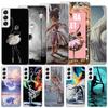 Ballerina Ballet Dancing Soft Case For Samsung Galaxy M12 M21 M30S M31 M32 M51 M52 Phone Cover Note 8 9 10 + 20 Ultra J4 J6 Plus