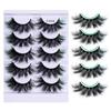 5 Pairs Of Colorful Dense Multi-Layer Soft Simulated Eyelashes, Natural Dense Curled Masquerade Eyelashes