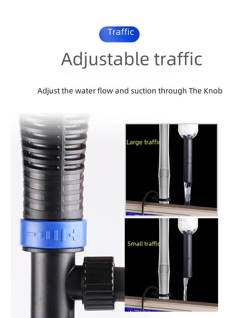 Электрический водосменник и пескомойка Sensen: Автоматический очиститель аквариума