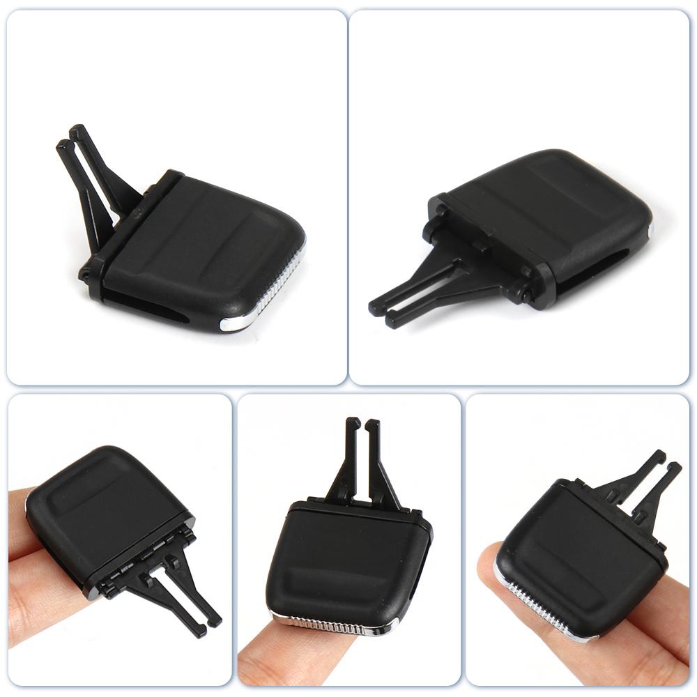 98155214202 Black Car Front Dashboard AC Vent Grille Outlet Tab Clip Slider For Porsche Boxster A/C Air Vent Trim Replacement