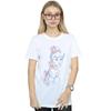 Disney Womens/Ladies Cinderella Mouse Sketch Cotton Boyfriend T-Shirt