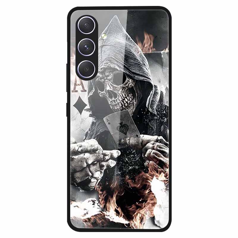 Закаленное Стекло Чехол для Samsung Galaxy A34 / A54 5G Крышка Жесткие Ударопрочные Чехлы для Samsung A54 Funda Coque для GalaxyA54 чехол