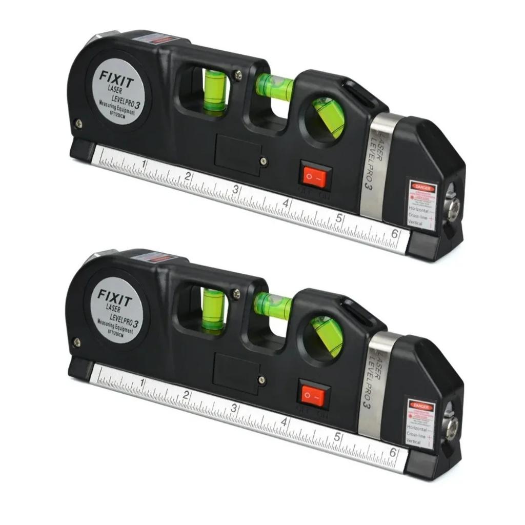 Многофункциональный лазерный уровень-выравниватель 3 режима линии Перекрестный Вертикальный Горизонтальный Лазерный измеритель расстояний Инструмент для измерения расстояний Противоскользящая рукоятка
