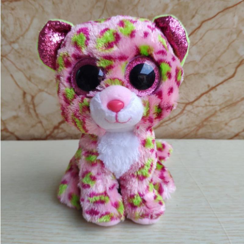 15 см Ty Beanie Baltic с блестками, большими глазами, собакой Хаски, плюшевая игрушка, милая супер мягкая кукла с животными, детские игрушки, Рождественский подарок для детей