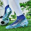 Fashion Pink Football Field Boots Men High Top FG Soccer Shoes Man Outdoor Profession Lightweight Men's Artificial Grass Soccer Cleats