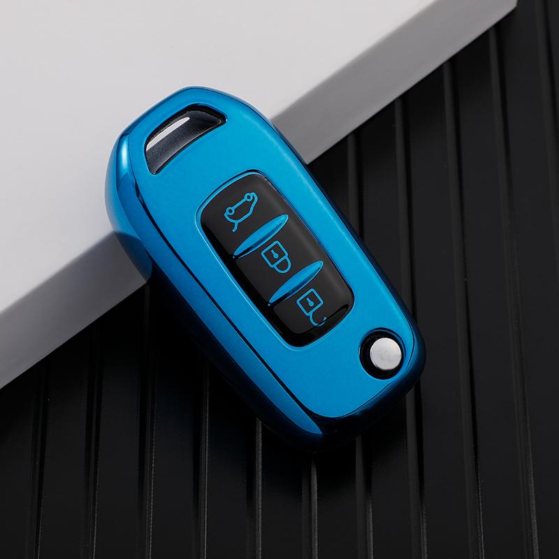 Чехол для автомобильного ключа из ТПУ, брелок для Renault Kadjar Captur Megane Sandero Stepway Logan Clio 5 Arkana 2020 2021, защита