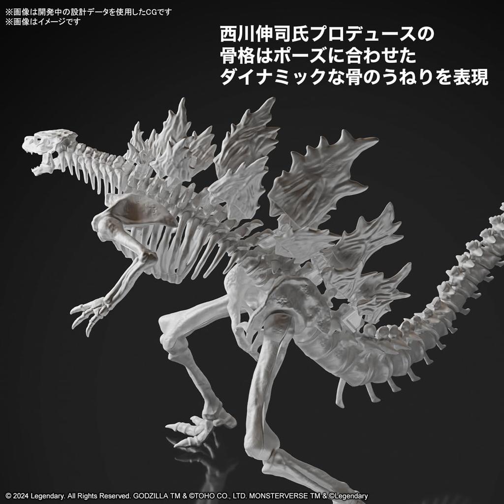 BANDAI SPIRITS Годзилла из x The New пластиковая модель (2024) «Godzilla Kong Empire» Цветовая кодировка