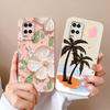 Чехол для Oppo A54 A54S Простой Милый Дизайн Полная Защита Корпус Телефона Для Oppo A 54 4G Задняя Крышка Мягкий Жидкий Силикон Футляры