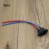 1/2/5PCS Copper alloy Scooter Copper Core Cable Plug Socket Plastic Electric Vehicle Accessories