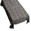 Halloween Black Lace Polyester Tablecloth for Party Decorations Fabric Easy To Cleaning Foldable Designs