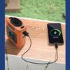Портативный поясной вентилятор 10000 мАч с функцией Power Bank, светодиодной подсветкой, шейный вентилятор с 5 скоростями, мощным воздушным потоком, охлаждающий вентилятор для работы на открытом воздухе