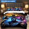 Warriors Of The Mortal Kombat 3pcs K-pop music group Bedding set,Ideal for Bedroom, Dormitory,Including Duvet Cover And 2pcs Pillowcases,Fan gifts