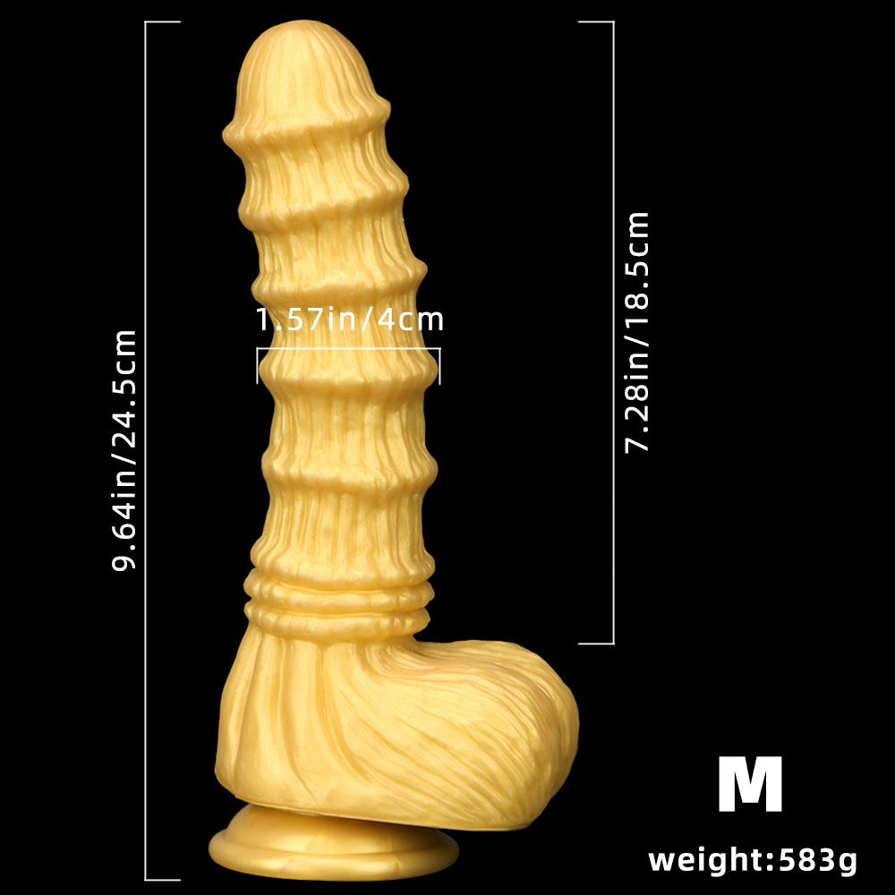 Фаллоимитатор Golden Horse, силиконовая мягкая анальная пробка, мастурбатор, ремешок на пенис, секс-игрушки, большой член, реалистичный фистинг члена, раб, БДСМ