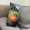 Чехол для телефона Аниме Человек-бензопила для Iphone 17 Air 16 15 14 12 11 13 Pro Max Mini X Xr Xs Puls Черная стеклянная крышка