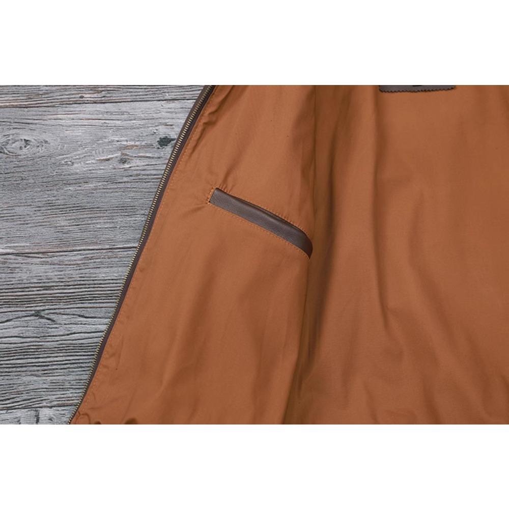 Chinese Size Genuine Cowhide Leather Men Leather Jacket Flight A2 Jackets Hand Edged Aviator Bomber Coat Men Leather Jacket Autumn