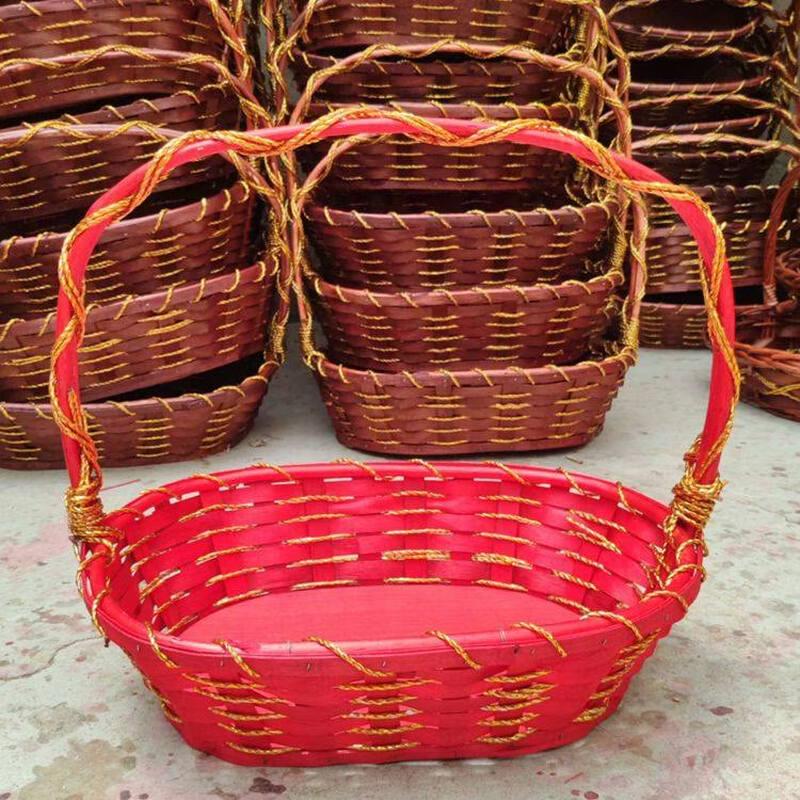 Hand-Woven Fruit & Snack Storage Basket